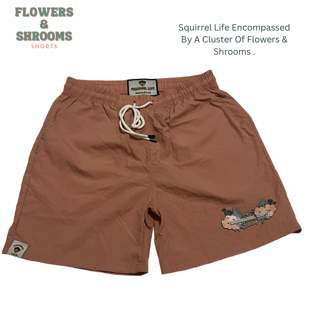 Flowers & Shrooms Shorts