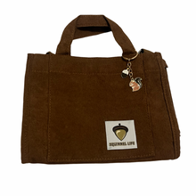 Load image into Gallery viewer, Corduroy Mini Tote Bags
