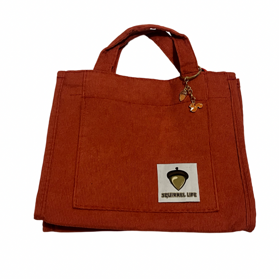 Corduroy Mini Tote Bags